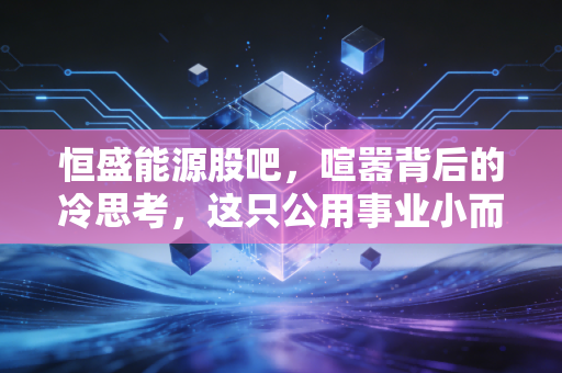 恒盛能源股吧,喧嚣背后的冷思考,这只公用事业小而美到底值不值得拿?