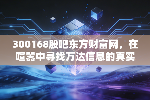 300168股吧东方财富网，在喧嚣中寻找万达信息的真实价值，一场关于耐心与博弈的投资修行