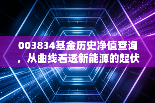 003834基金历史净值查询,从曲线看透新能源的起伏,聊聊我们该如何面对账户里的浮亏