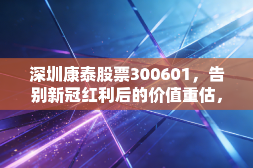 深圳康泰股票300601，告别新冠红利后的价值重估，是深坑还是黄金坑？