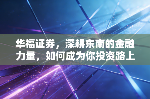 华福证券,深耕东南的金融力量,如何成为你投资路上的靠谱老友?