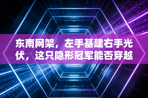 东南网架,左手基建右手光伏,这只隐形冠军能否穿越建筑业的漫长寒冬?