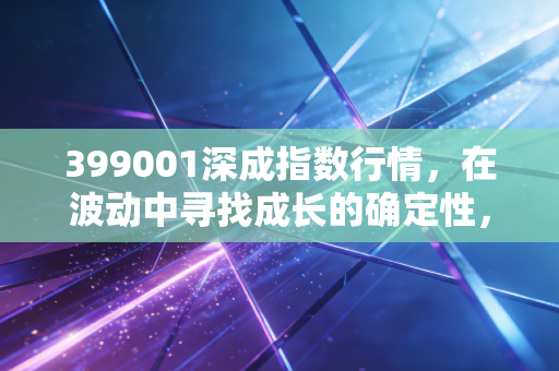399001深成指数行情,在波动中寻找成长的确定性,给普通投资者的几点真心话