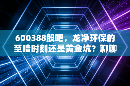 600388股吧,龙净环保的至暗时刻还是黄金坑?聊聊我在股吧里的所见所闻