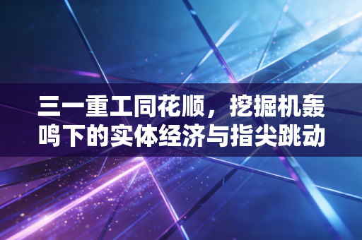 三一重工同花顺,挖掘机轰鸣下的实体经济与指尖跳动中的财富密码