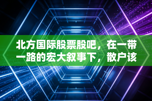 北方国际股票股吧,在一带一路的宏大叙事下,散户该何去何从?