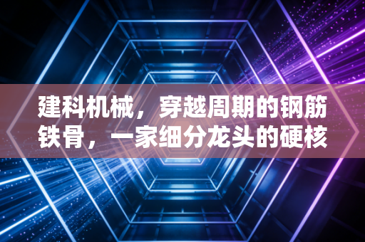 建科机械,穿越周期的钢筋铁骨,一家细分龙头的硬核突围