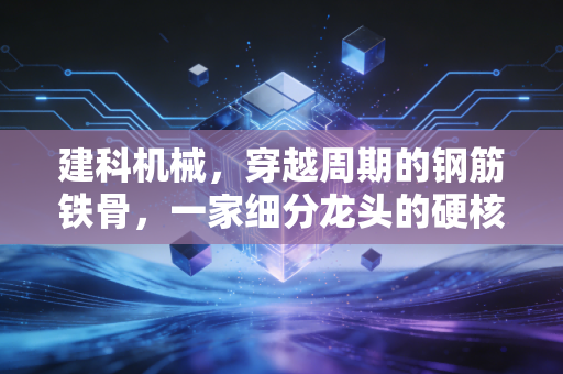 建科机械,穿越周期的钢筋铁骨,一家细分龙头的硬核突围