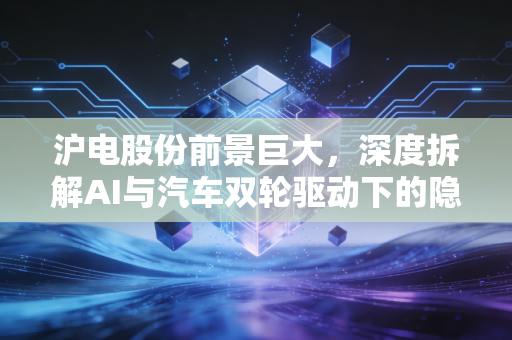 沪电股份前景巨大,深度拆解AI与汽车双轮驱动下的隐形冠军