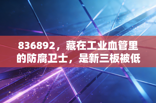 836892，藏在工业血管里的防腐卫士，是新三板被低估的隐形冠军吗？