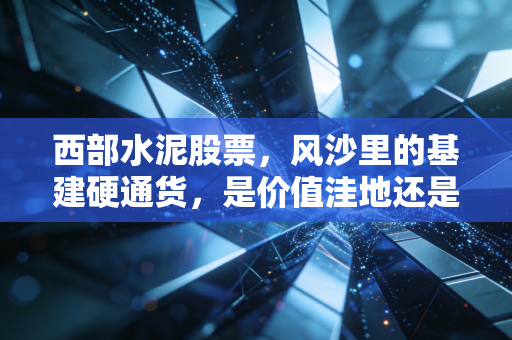 西部水泥股票,风沙里的基建硬通货,是价值洼地还是周期陷阱?