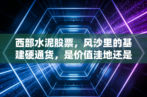 西部水泥股票,风沙里的基建硬通货,是价值洼地还是周期陷阱?