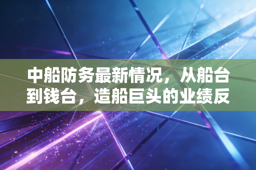 中船防务最新情况,从船台到钱台,造船巨头的业绩反转与投资逻辑拆解