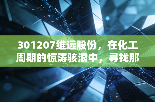 301207维远股份，在化工周期的惊涛骇浪中，寻找那块稳固的压舱石