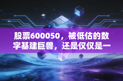 股票600050，被低估的数字基建巨兽，还是仅仅是一张旧时代的电话卡？