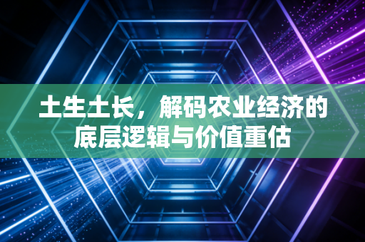 土生土长,解码农业经济的底层逻辑与价值重估