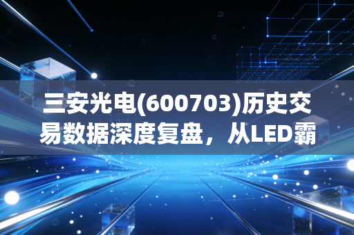 三安光电(600703)历史交易数据深度复盘,从LED霸主到半导体新贵的十年沉浮录