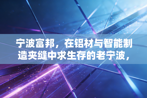 宁波富邦,在铝材与智能制造夹缝中求生存的老宁波,还有多少想象力?