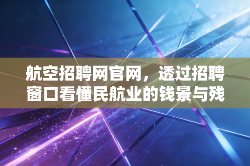 航空招聘网官网,透过招聘窗口看懂民航业的钱景与残酷