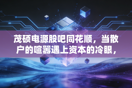 茂硕电源股吧同花顺,当散户的喧嚣遇上资本的冷眼,我们该如何读懂这只老牌电源股?