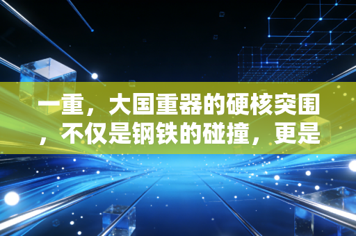 一重，大国重器的硬核突围，不仅是钢铁的碰撞，更是资本的觉醒