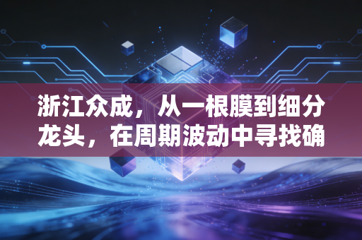 浙江众成，从一根膜到细分龙头，在周期波动中寻找确定性