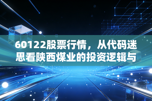 60122股票行情,从代码迷思看陕西煤业的投资逻辑与能源变局