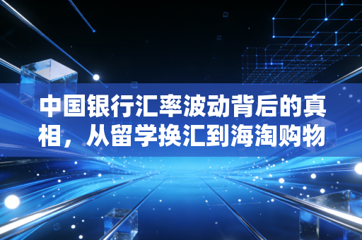 中国银行汇率波动背后的真相,从留学换汇到海淘购物,普通人该如何应对?