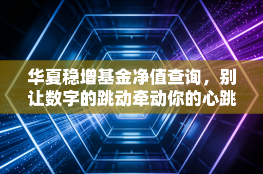 华夏稳增基金净值查询,别让数字的跳动牵动你的心跳,聊聊稳增背后的真意