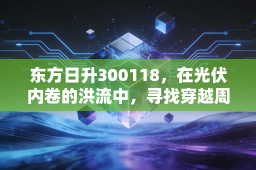 东方日升300118，在光伏内卷的洪流中，寻找穿越周期的光与储