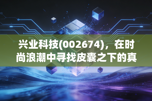 兴业科技(002674)，在时尚浪潮中寻找皮囊之下的真实价值