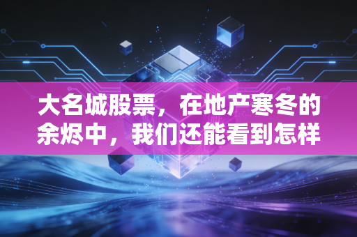 大名城股票,在地产寒冬的余烬中,我们还能看到怎样的曙光?