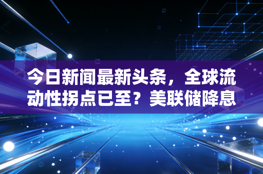 今日新闻最新头条,全球流动性拐点已至?美联储降息预期引爆市场,普通人的钱袋子该往哪放?