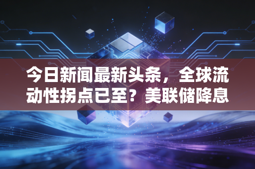 今日新闻最新头条,全球流动性拐点已至?美联储降息预期引爆市场,普通人的钱袋子该往哪放?