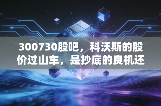 300730股吧,科沃斯的股价过山车,是抄底的良机还是价值陷阱的深渊?