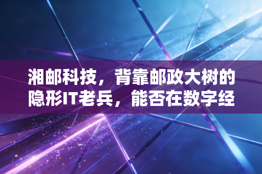 湘邮科技，背靠邮政大树的隐形IT老兵，能否在数字经济浪潮中突围？