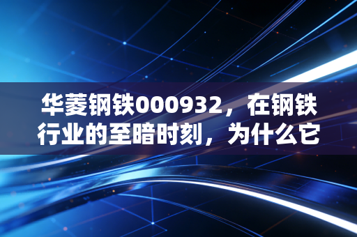 华菱钢铁000932,在钢铁行业的至暗时刻,为什么它依然是我心中的压舱石?