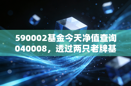 590002基金今天净值查询040008，透过两只老牌基金的起伏，聊聊我们该如何面对账户波动