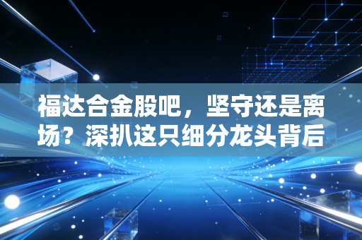 福达合金股吧,坚守还是离场?深扒这只细分龙头背后的投资逻辑与散户众生相