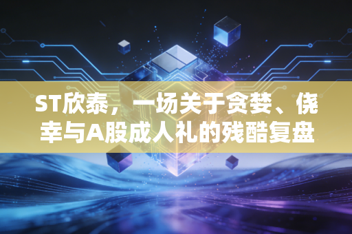 ST欣泰,一场关于贪婪、侥幸与A股成人礼的残酷复盘