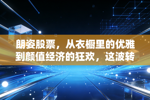 朗姿股票，从衣橱里的优雅到颜值经济的狂欢，这波转型到底值不值得追？