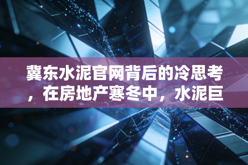 冀东水泥官网背后的冷思考,在房地产寒冬中,水泥巨头的韧性究竟几何?