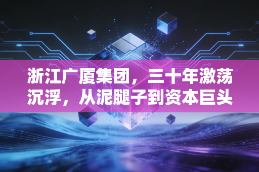 浙江广厦集团,三十年激荡沉浮,从泥腿子到资本巨头的浙商生存启示录