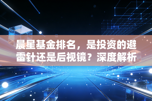 晨星基金排名，是投资的避雷针还是后视镜？深度解析普通投资者如何正确使用这份榜单