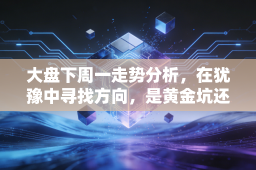 大盘下周一走势分析,在犹豫中寻找方向,是黄金坑还是主力诱多?