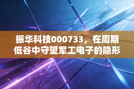 振华科技000733,在周期低谷中守望军工电子的隐形冠军,一场关于耐心与信仰的修行