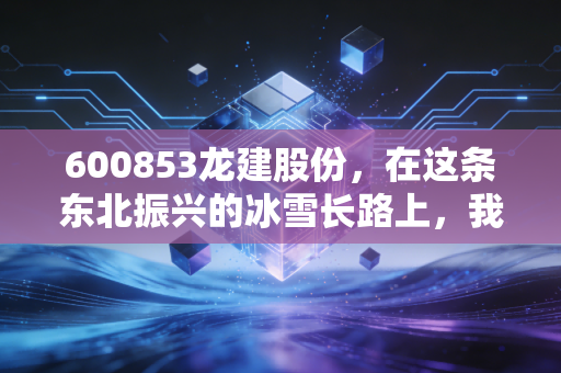 600853龙建股份,在这条东北振兴的冰雪长路上,我们还能走多远?