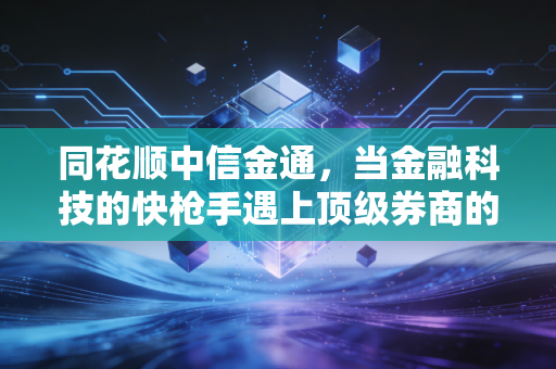 同花顺中信金通,当金融科技的快枪手遇上顶级券商的重火力,我们该如何在A股突围?