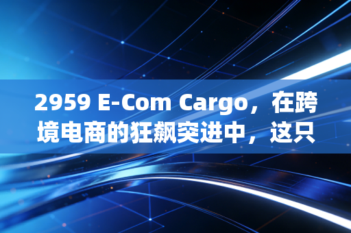 2959 E-Com Cargo,在跨境电商的狂飙突进中,这只卖铲子的股票值得拥有吗?