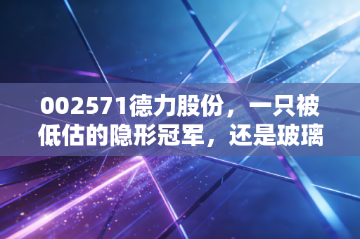 002571德力股份,一只被低估的隐形冠军,还是玻璃杯里的惊涛骇浪?